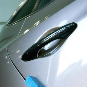 [ Elantra 2010~ ï¼ˆAvante MD) auto parts ] Carbon Skin Door Catch Molding